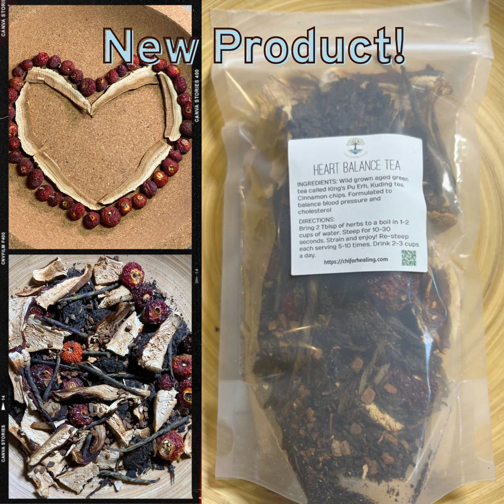 New Product - Heart Balance Tea! Right on time for Valentine's day 2023