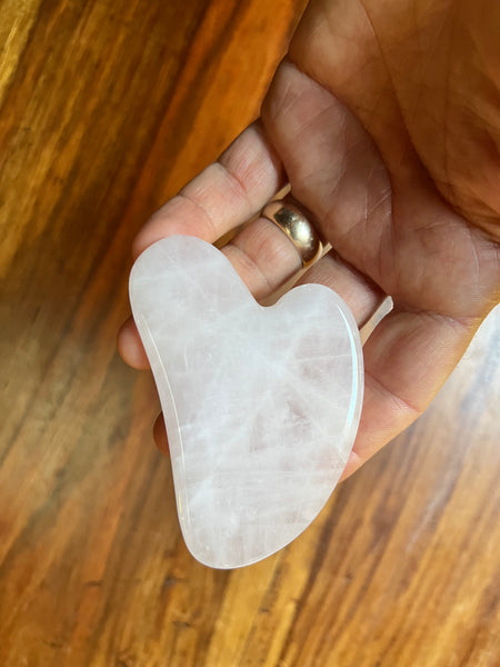 Rose Quartz Guasha Tool