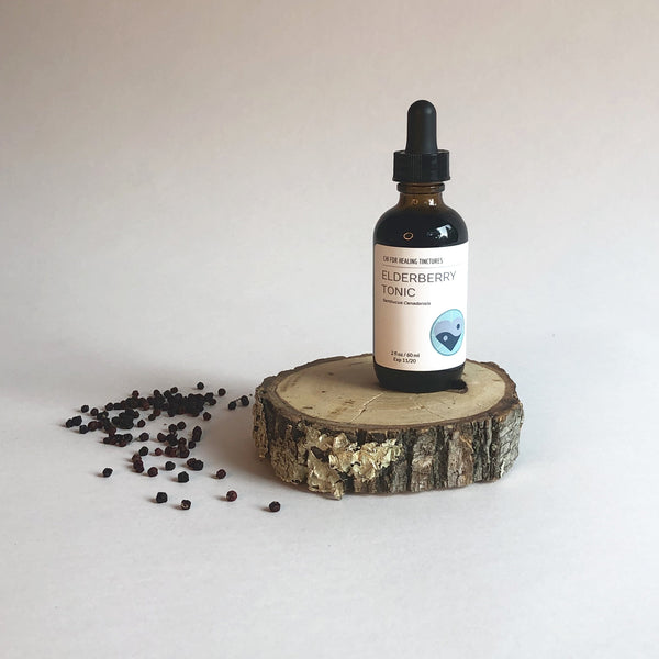 ELDERBERRY TONIC - TINCTURE - Chi for Healing