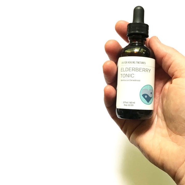 ELDERBERRY TONIC - TINCTURE - Chi for Healing