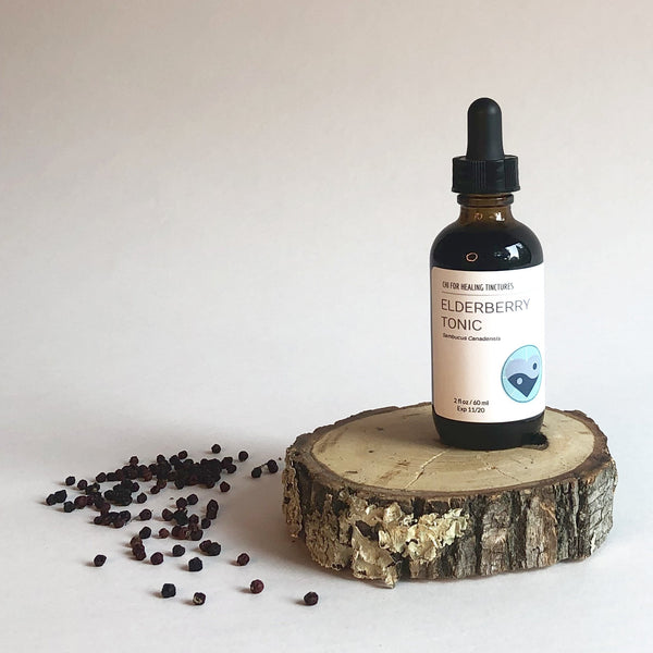 ELDERBERRY TONIC - TINCTURE - Chi for Healing