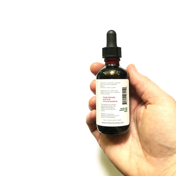 ELDERBERRY TONIC - TINCTURE - Chi for Healing