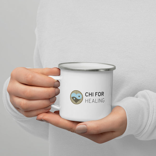 Chi for Healing Enamel Mug