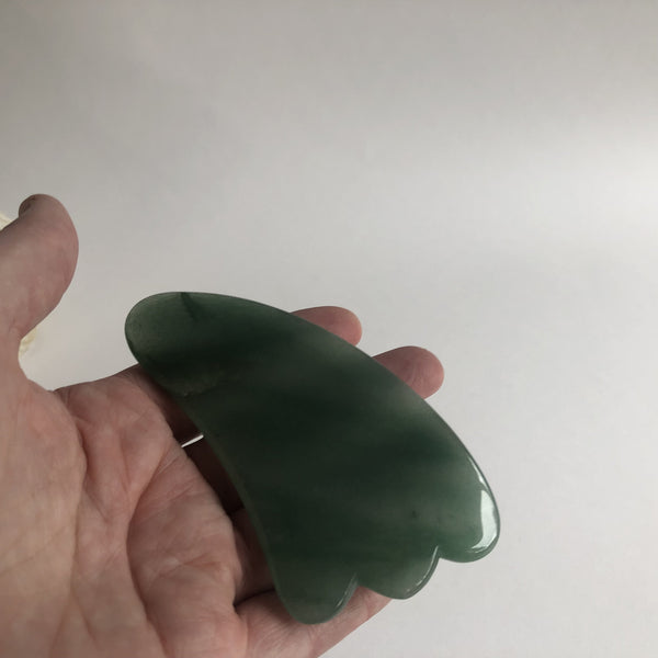 JADE- GUASHA TOOL - Chi for Healing