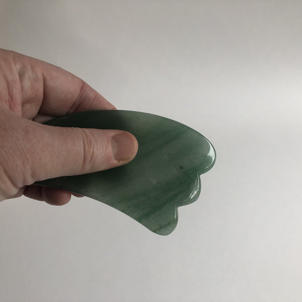 JADE- GUASHA TOOL - Chi for Healing