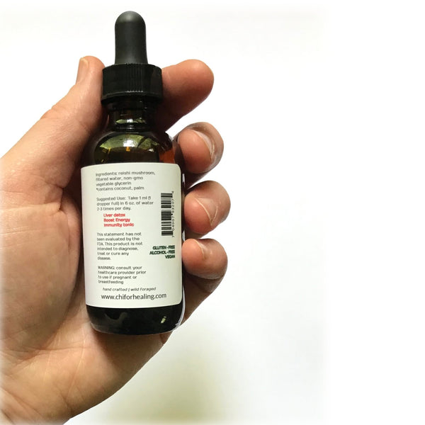 REISHI MUSHROOM - TINCTURE - Chi for Healing