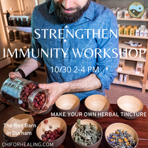 Make your own tincture for immunity workshop