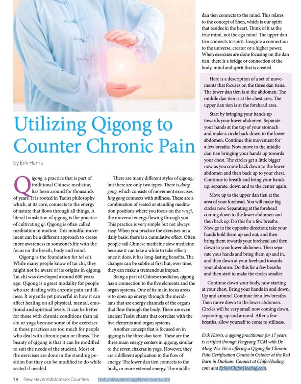 Utilizing Qigong to Counter Chronic Pain