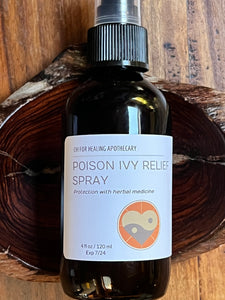 Poison Ivy relief spray-herbal healing remedy