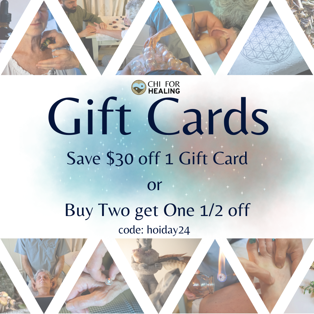 Chi for Healing Gift Cards